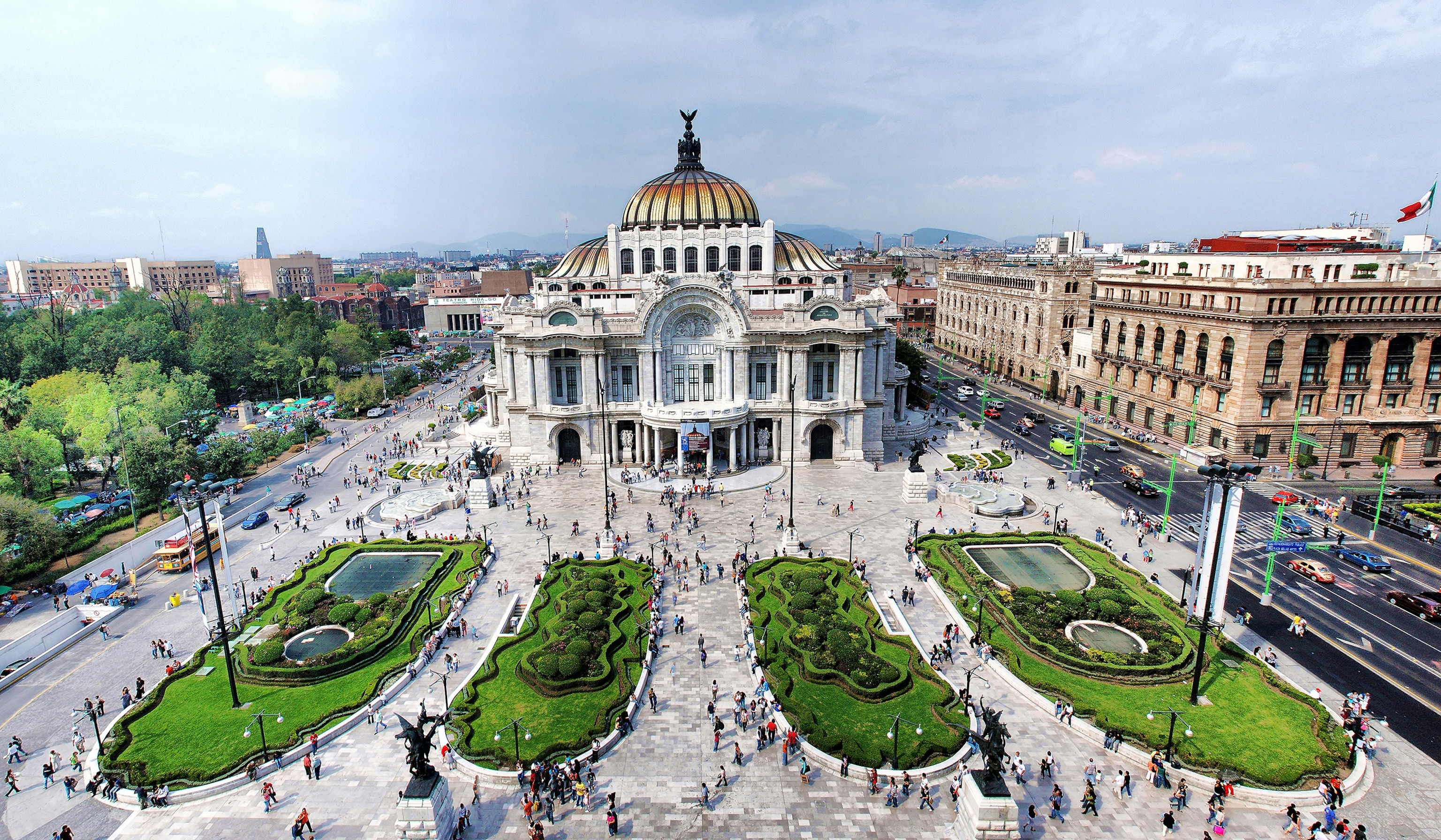 Palacio de Bellas Artes i Mexico City, Mexico