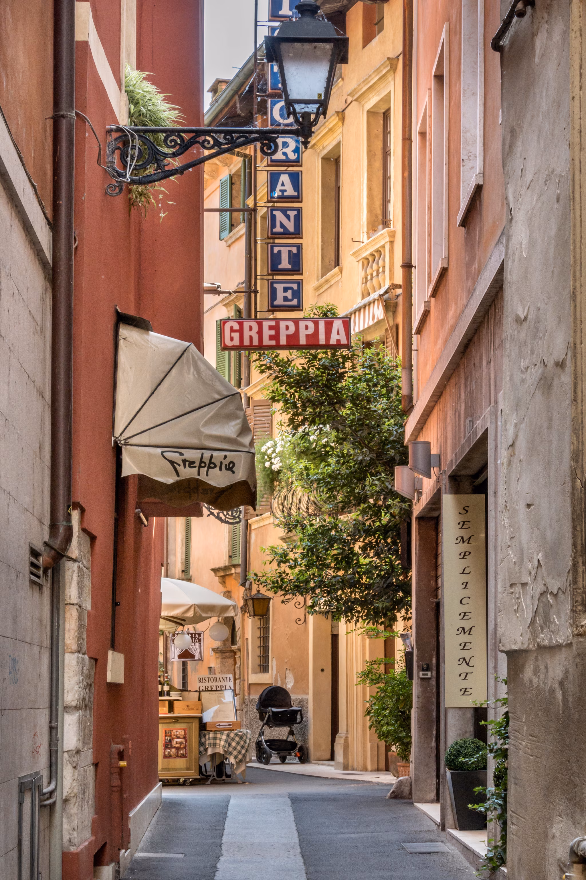 Lille gade i Verona
