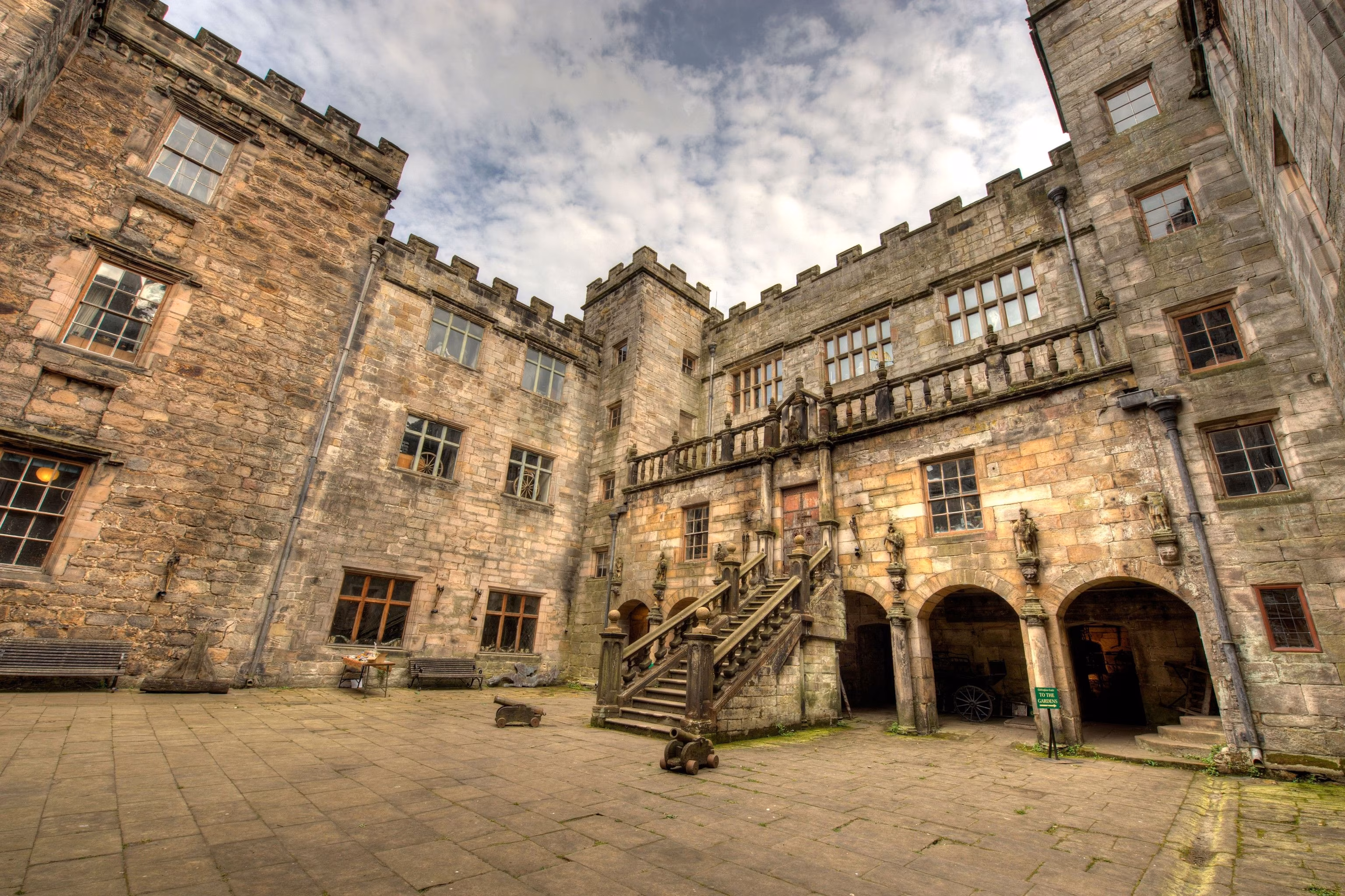 Storbritanniens mest hjemsøgte slot, Chillingham Castle fra det 12. århundrede i Northumberland